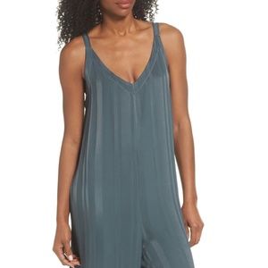 LACAUSA Sienna Crop Lounge Jumpsuit